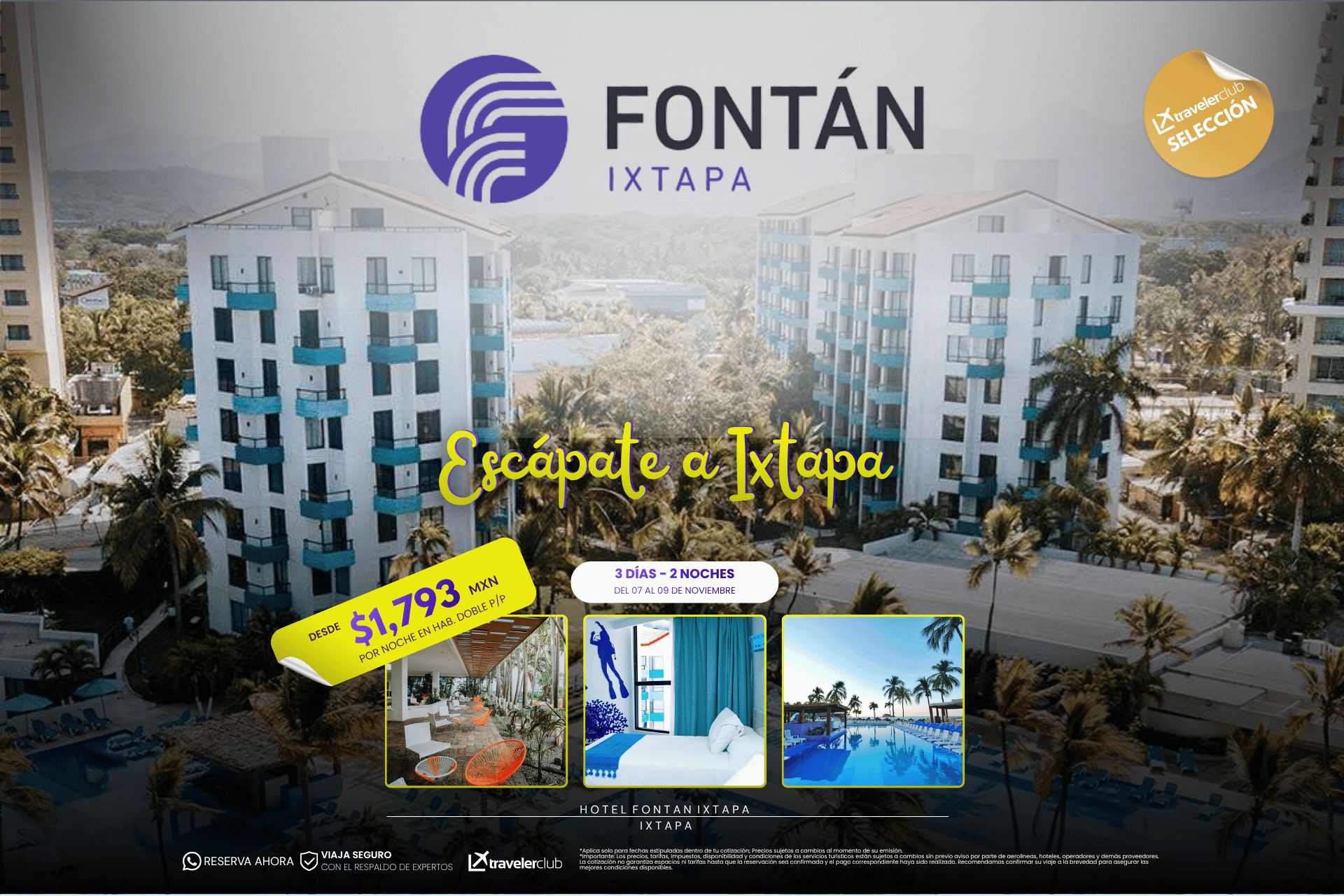 Image ESCAPATE A FONTAN IXTAPA  NOVIEMBRE 2026